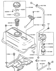 Part Location Diagram of KM-92081-2036 MTD Spring